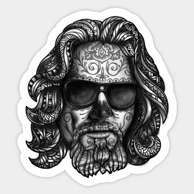 Day of the Dude Sticker by Roberto Jaras Lira